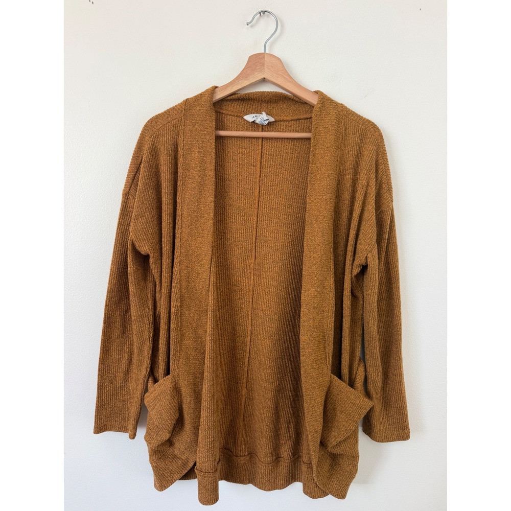 Arizona Jean Co. Women's Orange Camel Cardigan – M/L